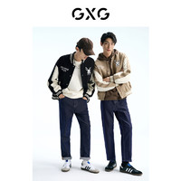 GXG 男装 多色棒球服夹克外套兔子图案字母学院风 2023年春季新品