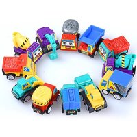 1 宝宝玩具车模型儿童惯性小汽车工程车玩具男孩1-3岁 随机一只迷你工程车