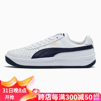 PUMA 彪马 GV Special+ 经典款男士低帮运动休闲板鞋 Puma White-Peacoat 标准 40.5/US8