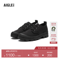 AIGLE 艾高 2023年春季新品TENERE CVS LOW男矮帮橡鞋 黑色-43 38