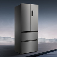 TCL R316V7-S法式变频一级电冰箱小型家用四开门多门冰箱嵌入式