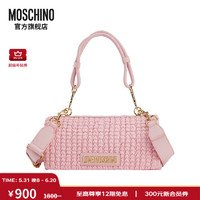 MOSCHINO Love Moschino24春夏女士徽标Logo立体绗缝手提包单肩包 肤色 常规