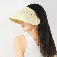 【高颜值】户外防晒帽男女通用空顶帽可调节发箍遮阳贝壳帽
