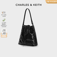 CHARLES & KEITH CHARLES&KEITH24新款CK2-10151393单肩水桶包双肩包