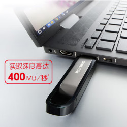sandisk闪迪128g256g优盘cz810高速usb32固态级金属u盘闪存盘