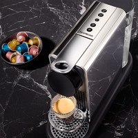 NESPRESSO 浓遇咖啡 奈斯派索 Citiz Platinum家用小型胶囊咖啡机含50颗胶囊