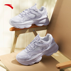 anta安踏坚果鞋老爹鞋女鞋夏季厚底增高耐磨复古潮流休闲鞋运动