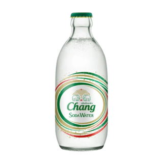 泰国进口chang泰象苏打水气泡水泰象含气家庭饮料配制饮用水325ml24罐