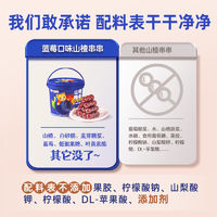 88VIP：花田熊 蓝莓山楂串串糖葫芦棒棒糖236g儿童零食无添加剂桶装