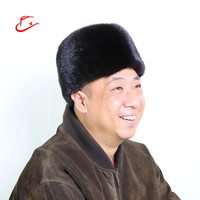 盛锡福 帽子式冬季中老年男士进口水貂高级定型土耳其帽包邮