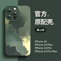 Ains风艺术感iPhone15promax苹果手机壳14小众13软壳12高级感11/xs 绿色 iPhone 14 Plus
