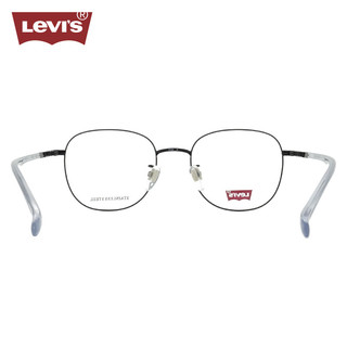 李维斯（Levi's）眼镜框男款近视眼镜架LV7099/807+国产1.598防蓝光镜片 807黑色