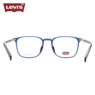 李维斯（Levi's）眼镜框男款近视眼镜架LV7056/PJP+蔡司泽锐1.67防蓝光PLUS镜片 PJP透明蓝