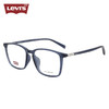 Levi's 李维斯 眼镜框男款方框时尚远近视光学眼镜架LV7135/F PJP透明蓝 54mm