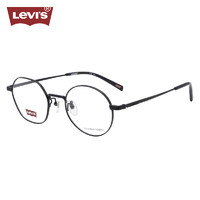 李维斯（Levi's）眼镜框男款近视眼镜架LV7105/003+蔡司泽锐1.60防蓝光PLUS镜片 003黑色