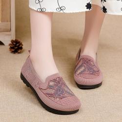 warrior回力妈妈鞋夏季女鞋爆款透气网面轻便休闲鞋女中老年一脚蹬