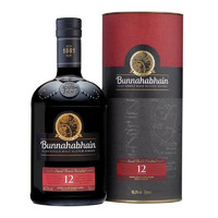 Bunnahabhain 布纳哈本（bunnahabhain）12年 单一麦芽威士忌 苏格兰艾雷岛产区 洋酒 原瓶进口 布纳哈本12年700ml