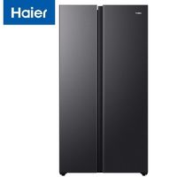 百亿补贴：Haier 海尔 521变频风冷无霜大容量对开开门超薄家用冰箱节能