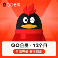 腾讯QQ会员年卡 12个月