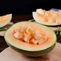 天猫超市海南西州蜜瓜两粒装单果12kg起时令新鲜水果