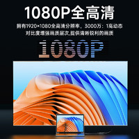 HOESD.a 瀚仕达 D240M 24英寸 IPS 显示器（1920×1080、75Hz、99%sRGB）黑色
