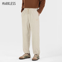 Markless 春季新款抗皱易打理直筒裤子 CLB3843M-1