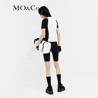 MO&Co.【UPF40+凉感防晒】高腰鲨鱼裤MBC2SOT026 黑色 L/170