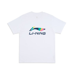 lining李宁肖战同款李宁2024征荣配色系列以我为名t恤情侣文化运动