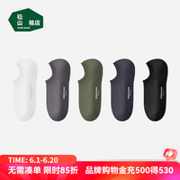 松山棉店足底按摩袜子纯棉抗菌防臭男女短袜中筒袜长筒美拉德棉袜 男浅口-黑色+白色+深灰+深蓝+墨绿 男袜（40-45码）