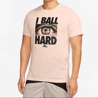 百亿补贴：NIKE 耐克 男子印花短袖夏新款篮球运动宽松速干透气T恤FJ2349-838