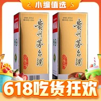 88VIP：MOUTAI 茅台 飞天茅台 53度 酱香型白酒 500ml*2瓶