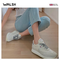 WALSH NormanWalshTDL地铁系列复古慢跑男女运动休闲小白鞋