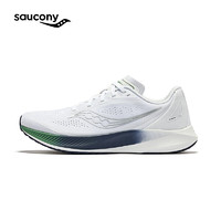 saucony 索康尼 MIRAGE FLOW跑鞋男减震训练跑步鞋透气运动鞋浅紫白42.5