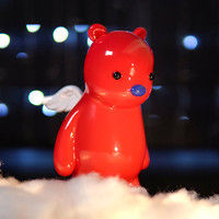 可米生活 K11 张占占《大面包》经典红色小熊艺术家雕塑摆件创意收藏艺术品
