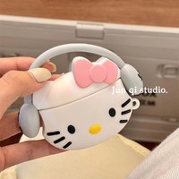 听音乐凯蒂猫无线蓝牙耳机可爱运动款入耳式苹果华为小米安卓通用