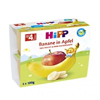 HiPP 喜宝 德国直邮喜宝果泥HIPP宝宝辅食果泥有机香蕉苹果泥水果杯100g