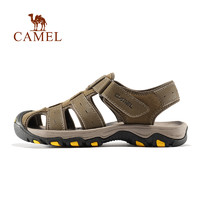 88VIP：CAMEL 骆驼 男鞋凉鞋男士夏季户外涉水包头男款耐磨防滑运动沙滩鞋子凉拖