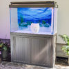 SUNSUN 森森 鱼缸客厅大型底过滤水族箱家用生态玻璃鱼缸落地免换水