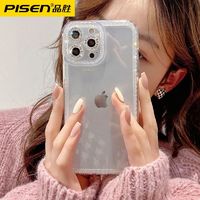 PISEN 品胜 苹果13手机壳iPhone12/13Promax全包防摔11透明超薄软壳13Pro