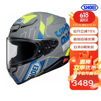 SHOEI Z8 摩托车头盔全盔防雾 Z8 ACCOLADE-TC-10（高速走开） M