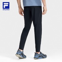 FILA 斐乐 官方男士冰丝裤夏季薄款时尚直筒训练运动健身跑步长裤子