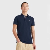 今日必买：TOMMY HILFIGER 纯棉经典纯色短袖POLO衫 15370