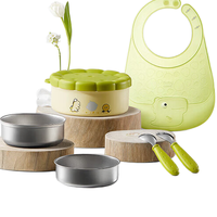 babycare BC2312519 七合一户外便携餐具套装 7件套 奇点青