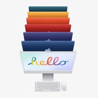百亿补贴：Apple 苹果 iMac 2021款 M1 芯片版 24英寸 一体机
