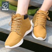 思凯乐牛皮大黄靴高帮防滑鞋户外鞋中帮百搭休闲鞋X9197806