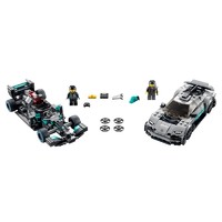 LEGO/乐高积木speed系列赛车76909梅赛德斯奔驰男孩女孩汽车玩具