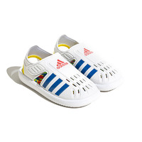 88VIP：adidas 阿迪达斯 童鞋24夏季男女中童魔术贴包头运动休闲凉鞋IE0165ID5838