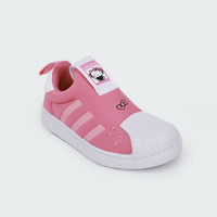 adidas 阿迪达斯 童鞋Hello Kitty联名小童运动鞋贝壳头三叶草板鞋 IF3558
