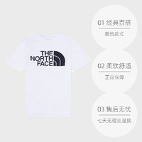 THE NORTH FACE 北面 经典logo印花T恤