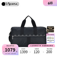 Lesportsac乐播诗包包女包超轻系列大容量单肩包斜挎包手提包 黑色